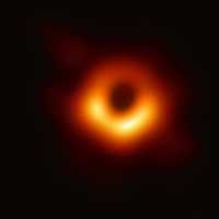 black hole first image